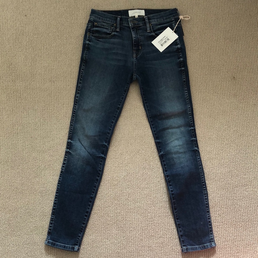 THE GREAT sz 24 almost skinny vintage wash. NWT